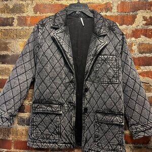 Women’s YFB Quilted Gray Jacket